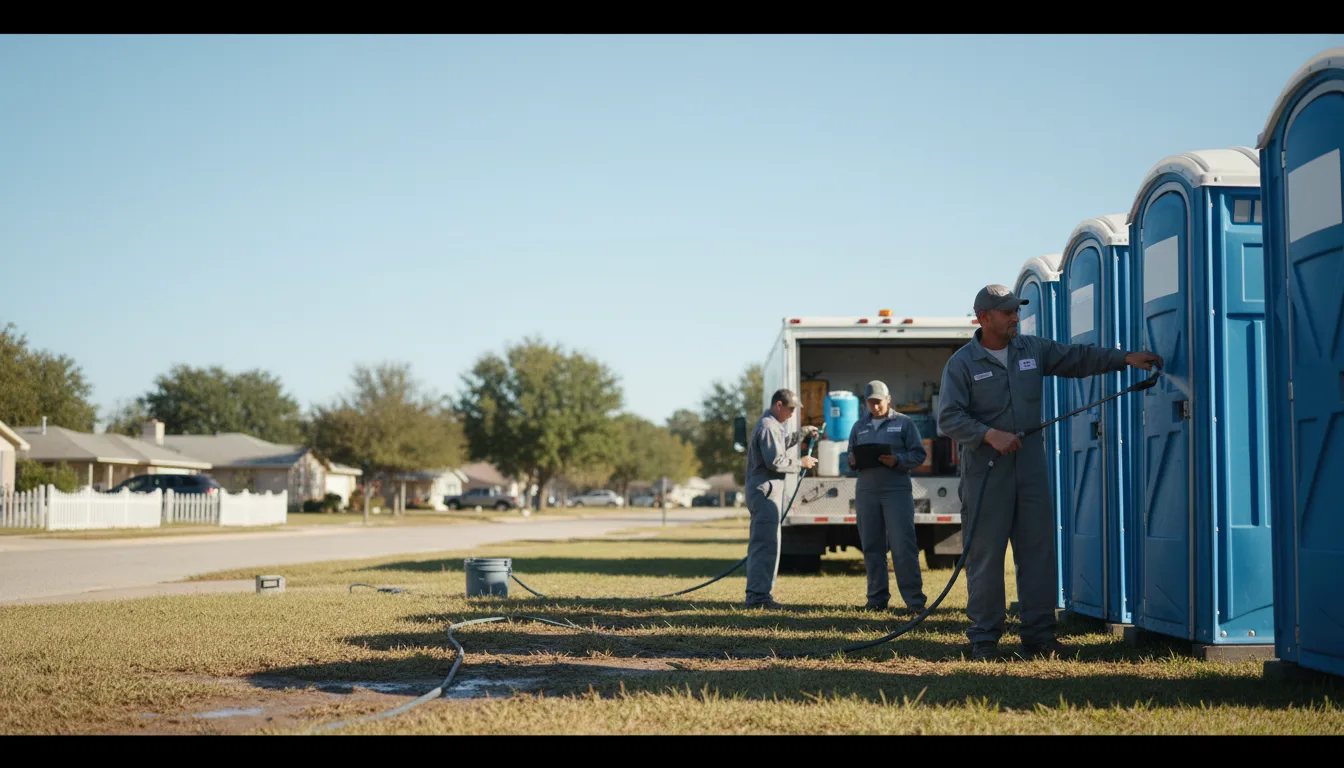 Long-Term Portable Toilet Rental in Cedarville, AR near me
